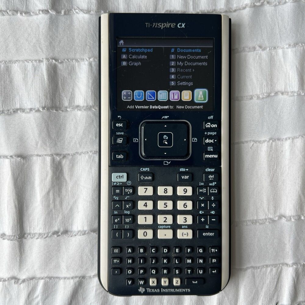 Texas Instruments TI-Nspire CX Graphing Scientific Calculator Color - Cover USB